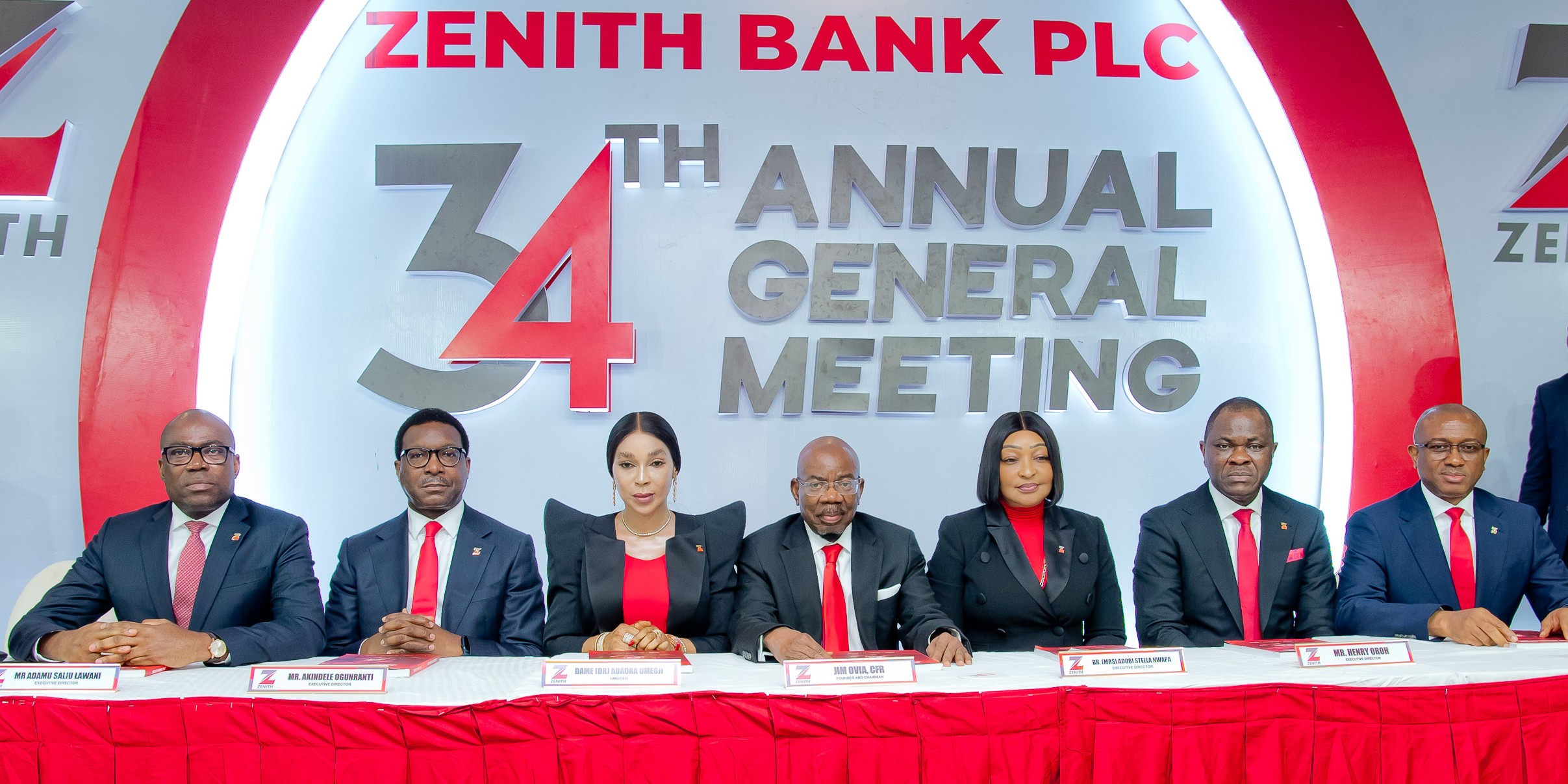 Zenith Bank Delights Shareholders with Dividend Payout of N195.67 Billion, Promises Quantum Leap in Future Dividends